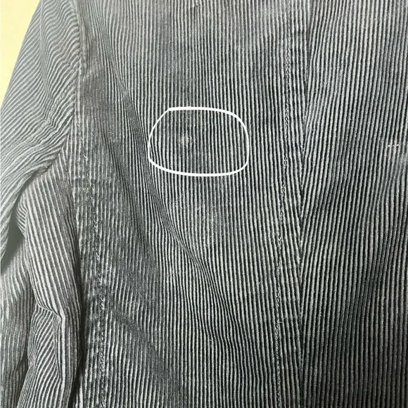 GAP Women's Navy Corduroy Pea Coat. women’s medium - Picture 2 of 3